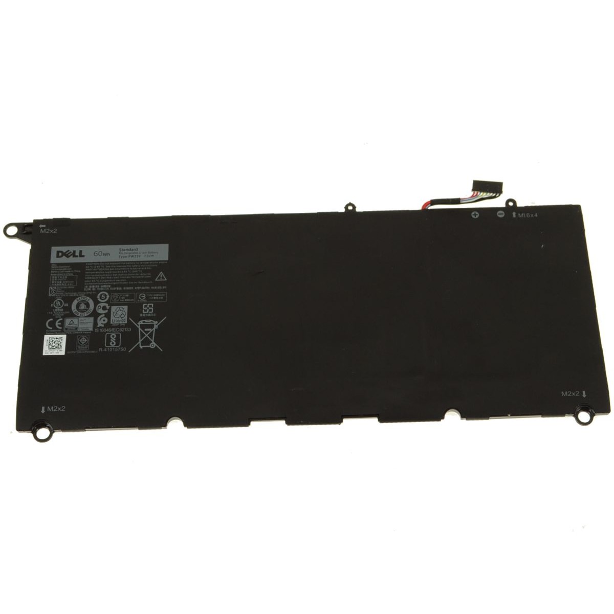 Dell PW23Y aku XPS 13 9360 4 Dell XPS 13 aku PW23Y 60Wh 7.6V 4-cell