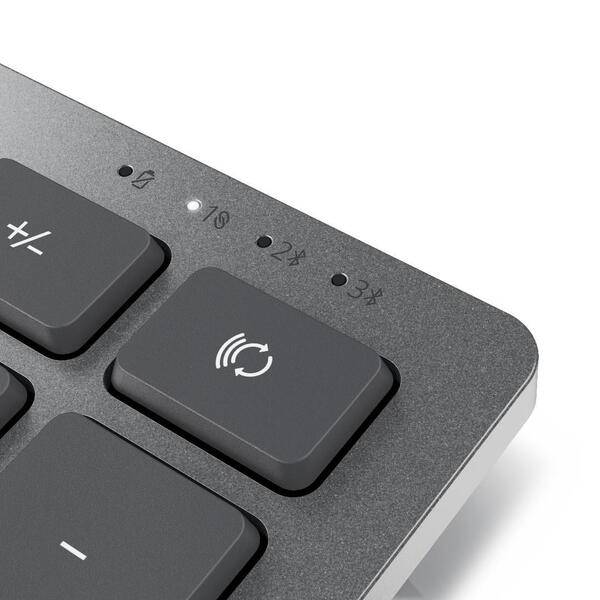 Dell klaviatuur ja hiir KM7120W Nordic, WiFi, Bluetooth 5.0, Titan Gray 5 Dell klaviatuur ja hiir KM7120W Russian, WiFi, Bluetooth 5.0, Titan Gray