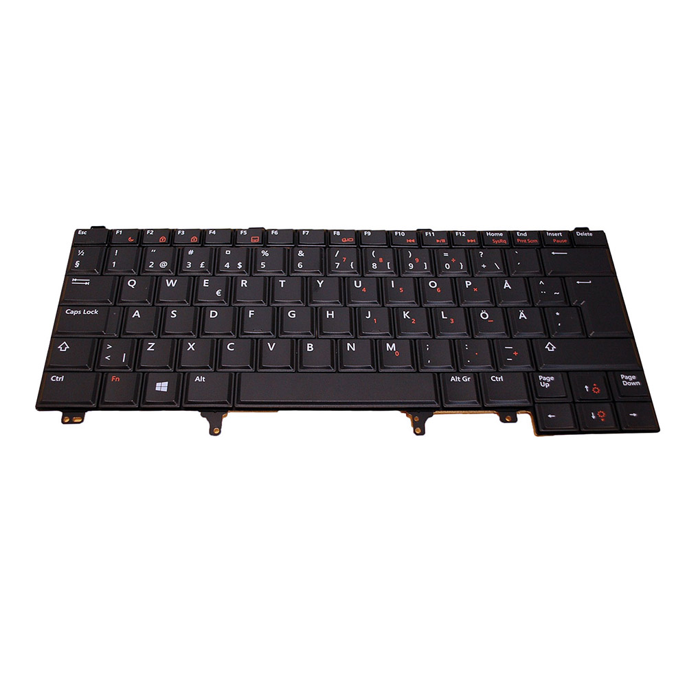 SWE FIN Dell Latitude E6430 Non-Backlit 4HF59 4 Dell Latitude E6430 klaviatuur SWE FIN 4HF59