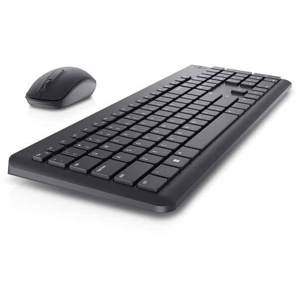 Dell klaviatuur ja hiir KM3322W Wireless, 2.4 GHz, Estonian, Black 1 Dell klaviatuur ja hiir KM3322W Wireless, 2.4 GHz, Estonian, Black