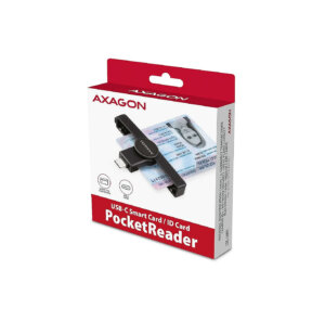 AXAGON ID-kaardi lugeja USB-C PocketReader 5 AXAGON ID-kaardi lugeja USB-C PocketReader