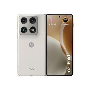 Motorola razr fold nutitelefon 512GB PANTONE Lily White