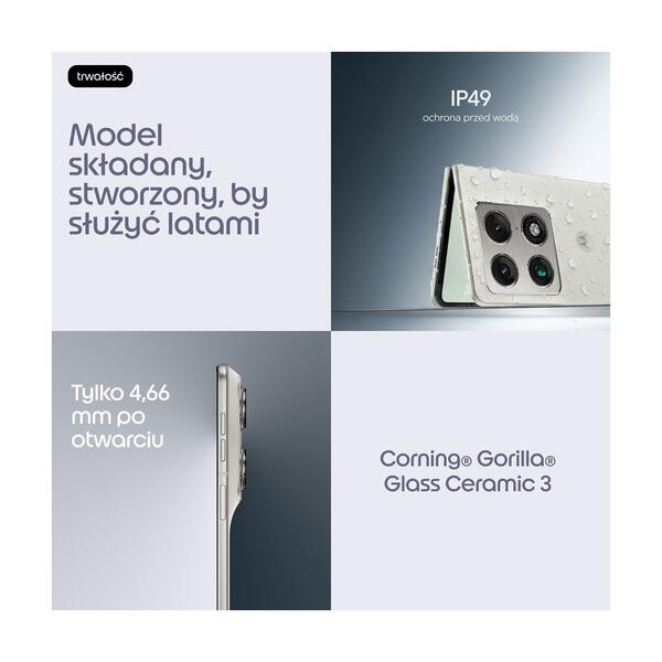 Motorola razr fold nutitelefon 512GB PANTONE Lily White 9 Motorola razr fold nutitelefon 512GB PANTONE Lily White