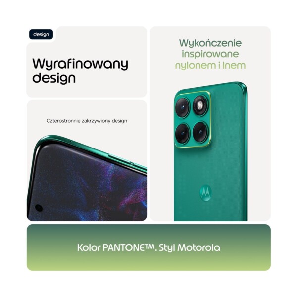 Motorola Moto Edge 70 Fusion nutitelefon 256GB PANTONE Sporting Green 9 Motorola Moto Edge 70 Fusion nutitelefon 256GB PANTONE Sporting Green