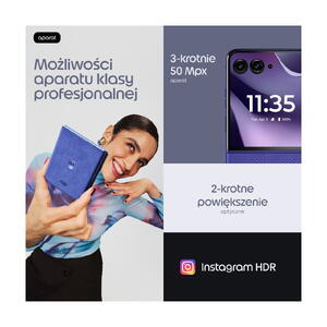 Motorola razr 70 ultra nutitelefon 512GB PANTONE Orient Blue
