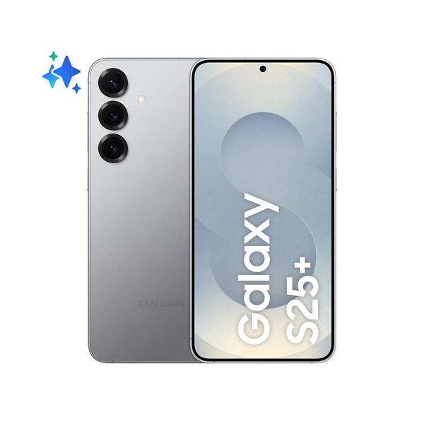 Samsung Galaxy S25+ nutitelefon 256GB Silver Shadow