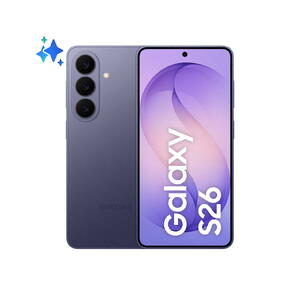 Samsung Galaxy S26 nutitelefon 512GB Cobalt Violet
