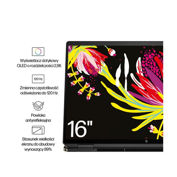 HP Spectre x360 sülearvuti 16" Ultra 7 16 GB 1 TB W11P 16 HP HP Spectre x360 sülearvuti 16" Ultra 7 16 GB 1 TB W11P