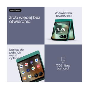 Motorola razr 70 nutitelefon 256GB PANTONE Sporting Green 30 Motorola razr 70 nutitelefon 256GB PANTONE Sporting Green