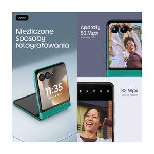 Motorola razr 70 nutitelefon 256GB PANTONE Sporting Green 31 Motorola razr 70 nutitelefon 256GB PANTONE Sporting Green