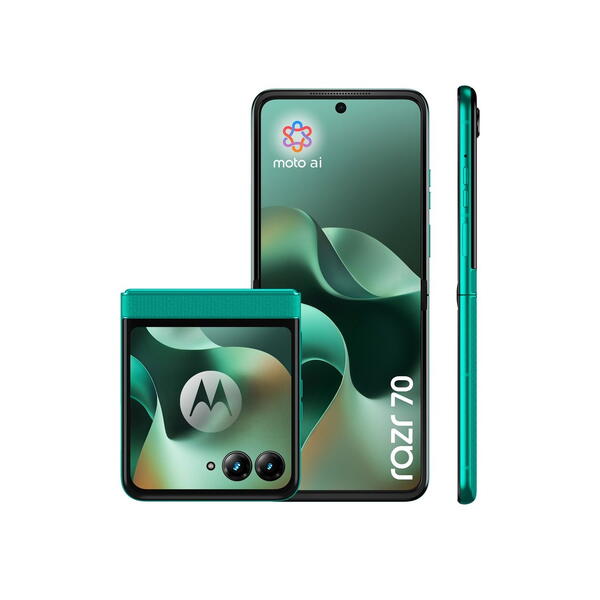 Motorola razr 70 nutitelefon 256GB PANTONE Sporting Green 2 Motorola razr 70 nutitelefon 256GB PANTONE Sporting Green
