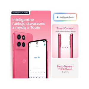 Motorola moto g57 power nutitelefon 256GB PANTONE Pink Lemonade