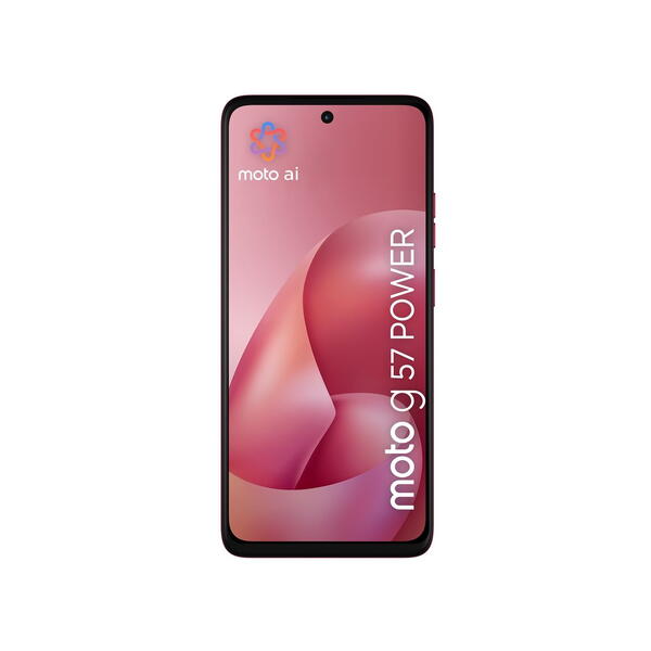 Motorola moto g57 power nutitelefon 256GB PANTONE Pink Lemonade