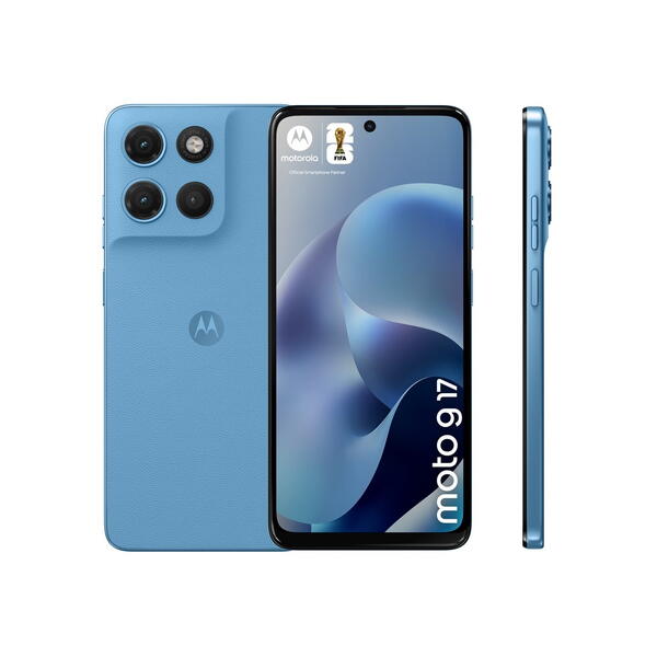 Motorola moto g17 nutitelefon 128GB PANTONE Alaskan Blue 1 Motorola moto g17 nutitelefon 128GB PANTONE Alaskan Blue