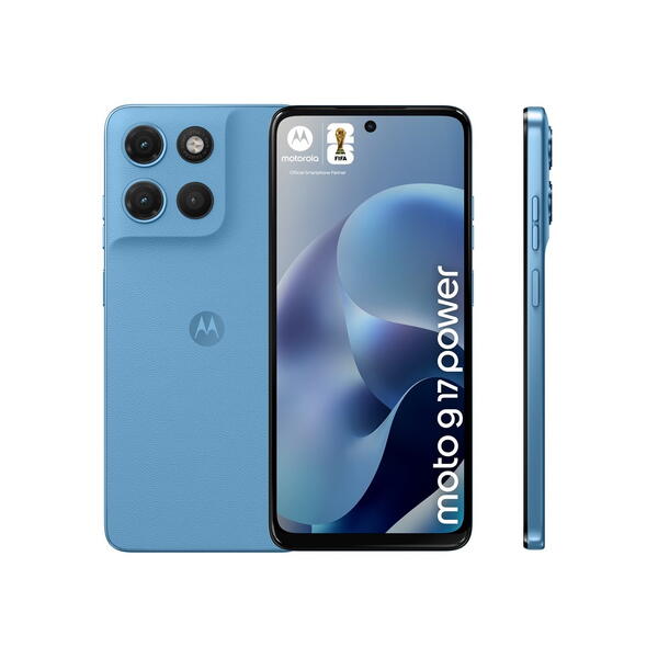 Motorola moto g17 power nutitelefon 256GB PANTONE Alaskan Blue