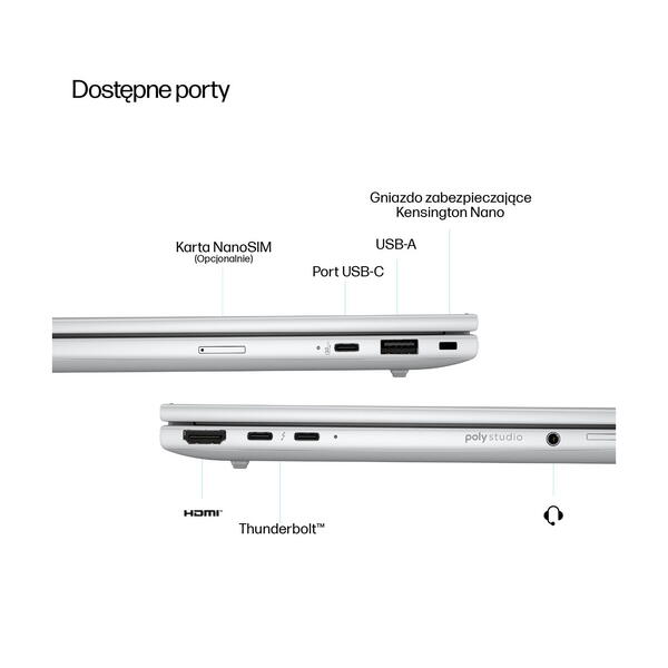 HP EliteBook sülearvuti 14" WUXGA Ultra 5 32 GB 512 GB W11P 4 HP Notebook HP EliteBook sülearvuti 14" WUXGA Ultra 5 32 GB 512 GB W11P