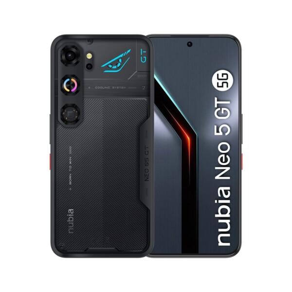 Nubia NBNEO5GTGBLK smartphone nutitelefon 256GB Phantom Black Nubia NBNEO5GTGBLK smartphone nutitelefon 256GB Phantom Black