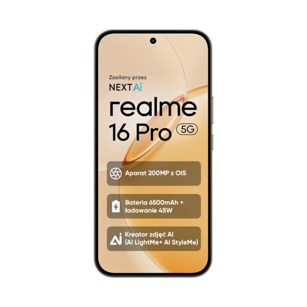 realme 16 Pro nutitelefon 512GB Gold 1 realme 16 Pro nutitelefon 512GB Gold