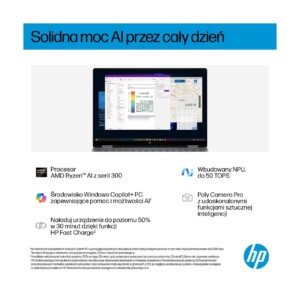 HP OmniBook X Flip sülearvuti 14" 16 GB 512 GB W11H 38 HP OmniBook X Flip sülearvuti 14" 16 GB 512 GB W11H