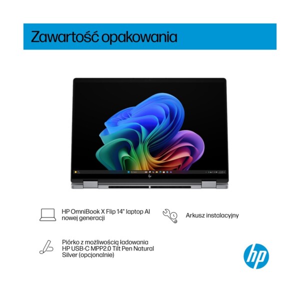 HP OmniBook X Flip sülearvuti 14" 16 GB 512 GB W11H 16 HP OmniBook X Flip sülearvuti 14" 16 GB 512 GB W11H
