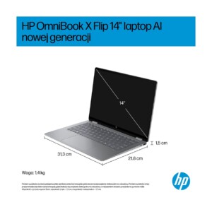 HP OmniBook X Flip sülearvuti 14" 16 GB 512 GB W11H 35 HP OmniBook X Flip sülearvuti 14" 16 GB 512 GB W11H